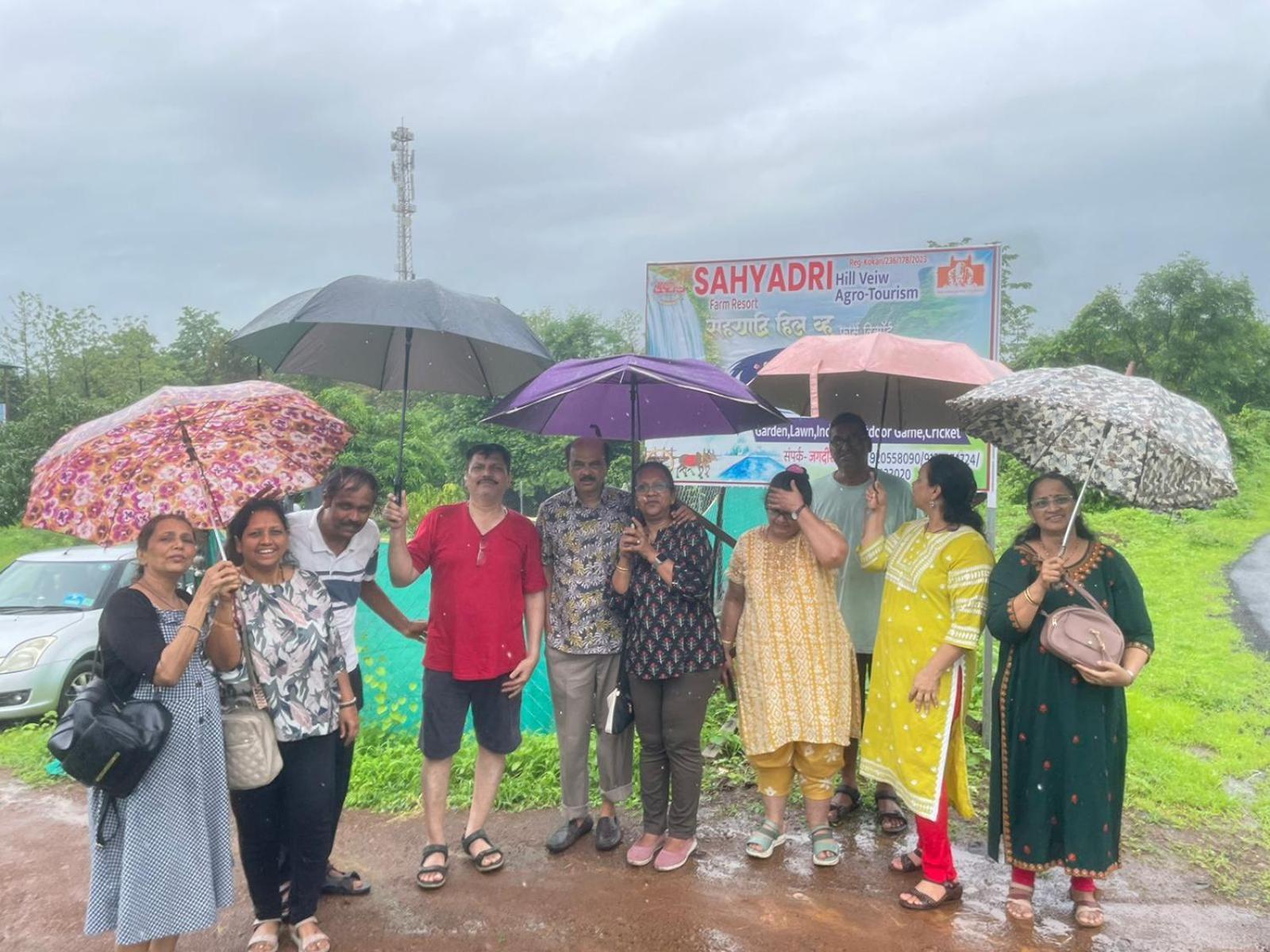 Sahaydri Hill View Agro Tourism - Farm Resort Ghātghar 外观 照片